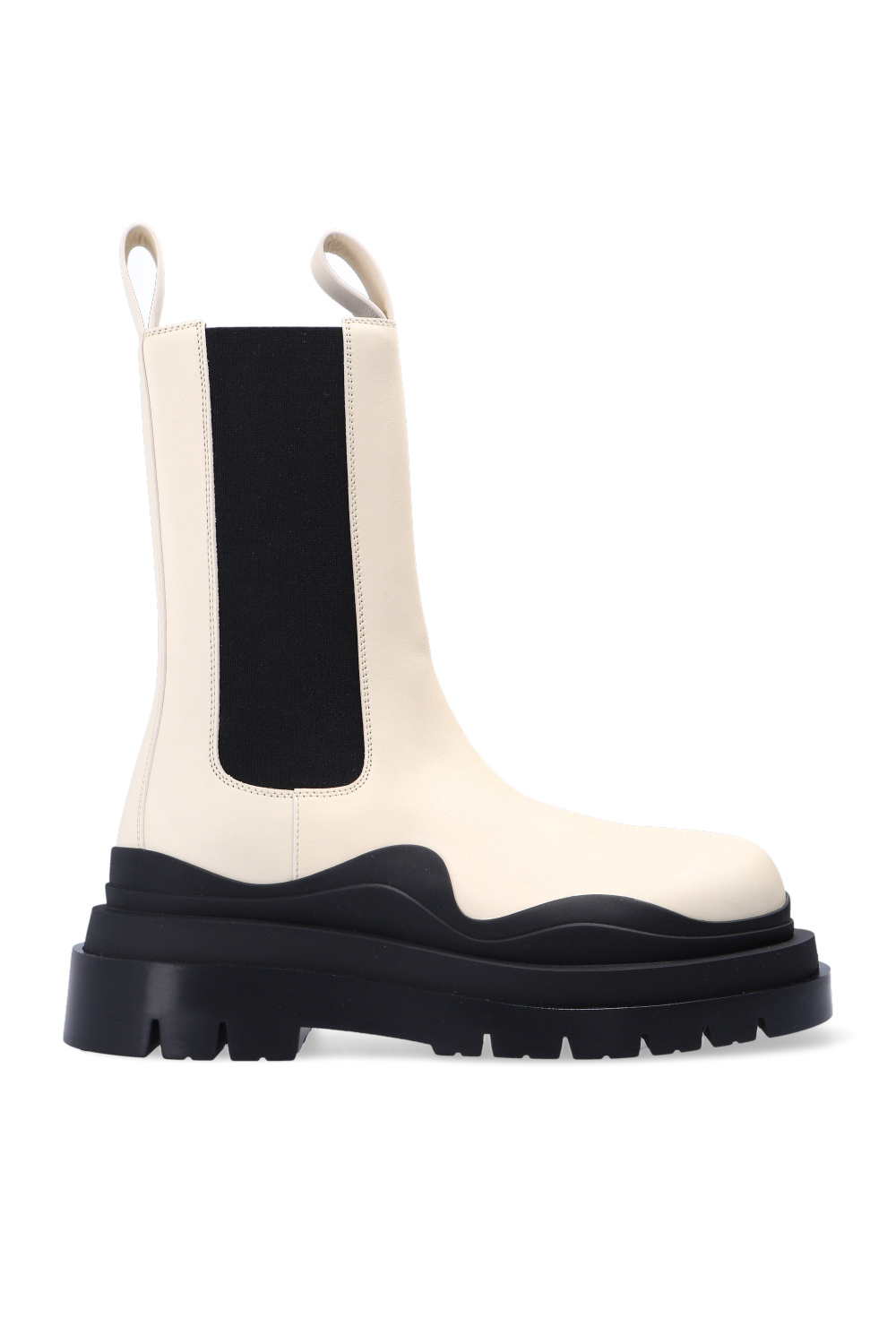 IetpShops Zambia - Cream 'The Tire' platform Chelsea boots Bottega